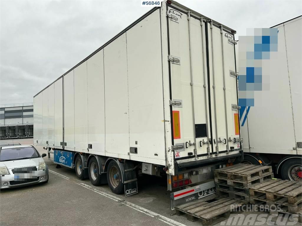 Ekeri L-3 Refrigerated trailer with opening side Причепи-рефрижератори