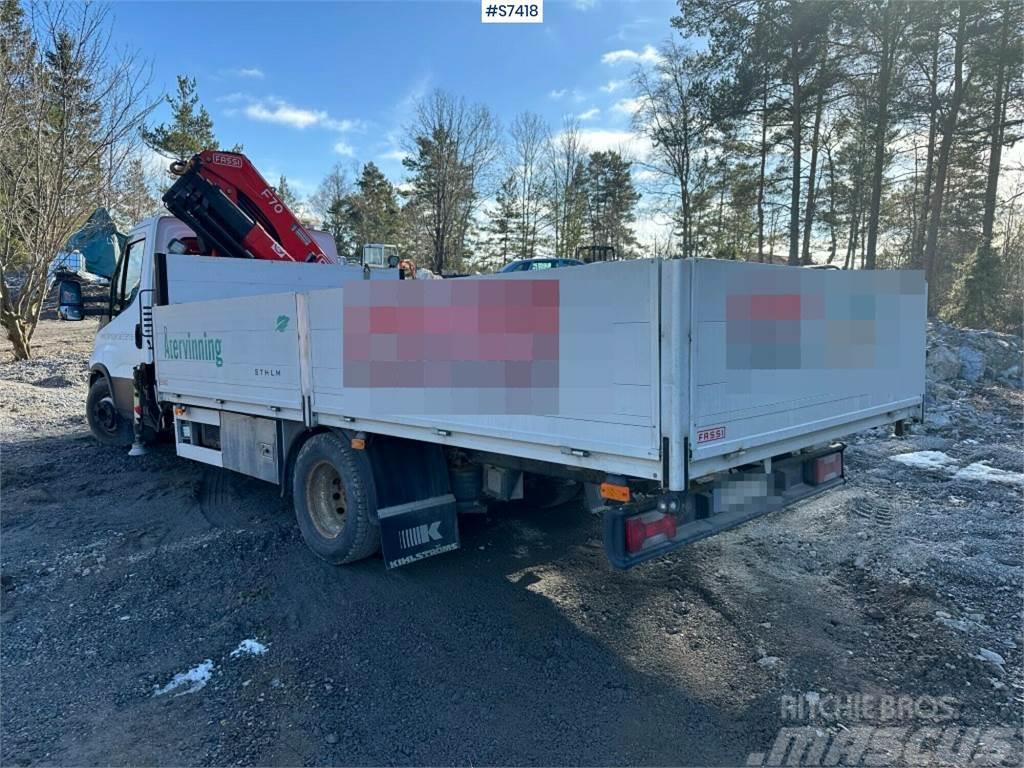 Iveco Daily 70C18H Crane truck with FASSI F70B.1.24 Автокрани