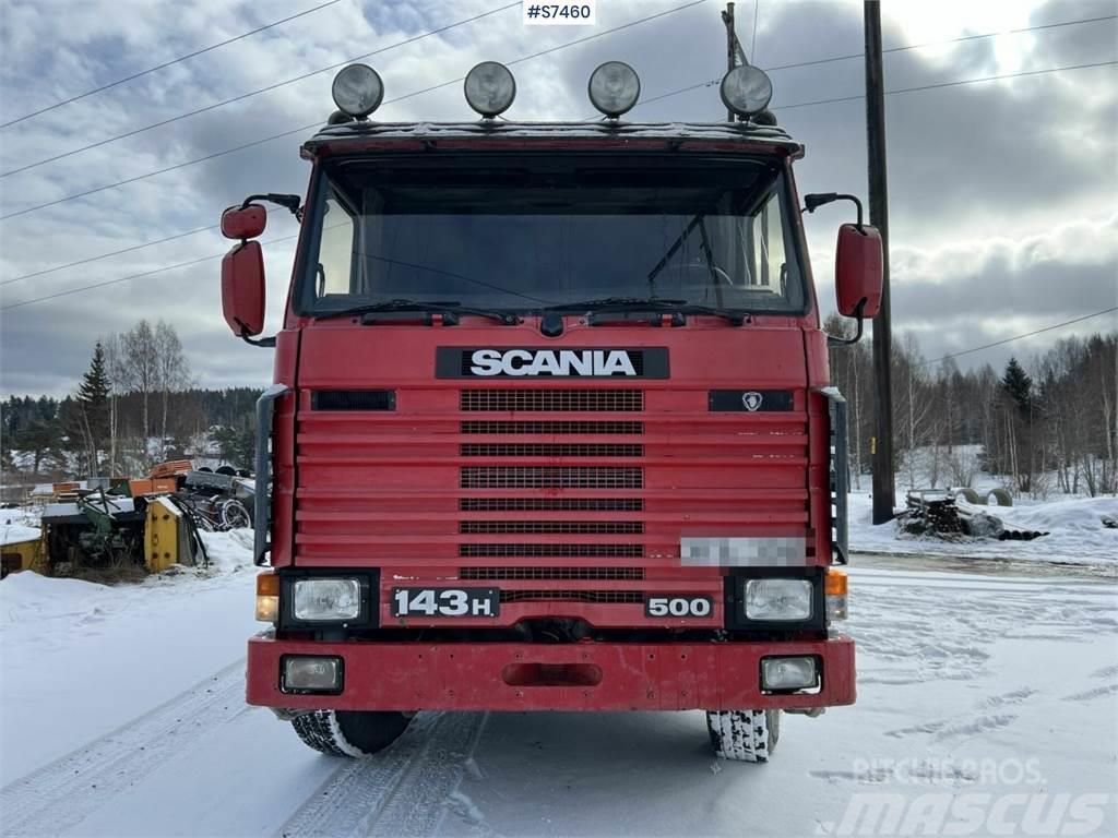 Scania R143 HL 8x2 59 with Atlas Copco XRVS466 compressor Комунальні автомобілі / автомобілі загального призначення