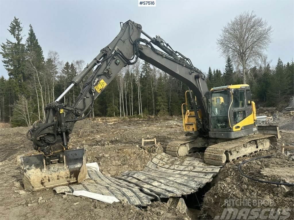 Volvo ECR145DL Crawler excavator with rotor and buckets Гусеничні екскаватори