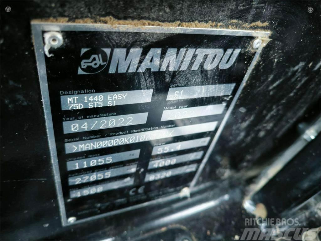 Manitou MT 1440 easy Фронтальні навантажувачі та екскаватори