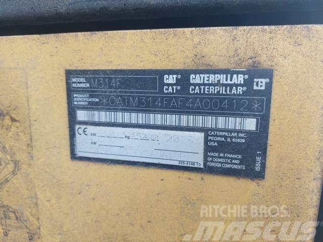 CAT M314F Колісні екскаватори