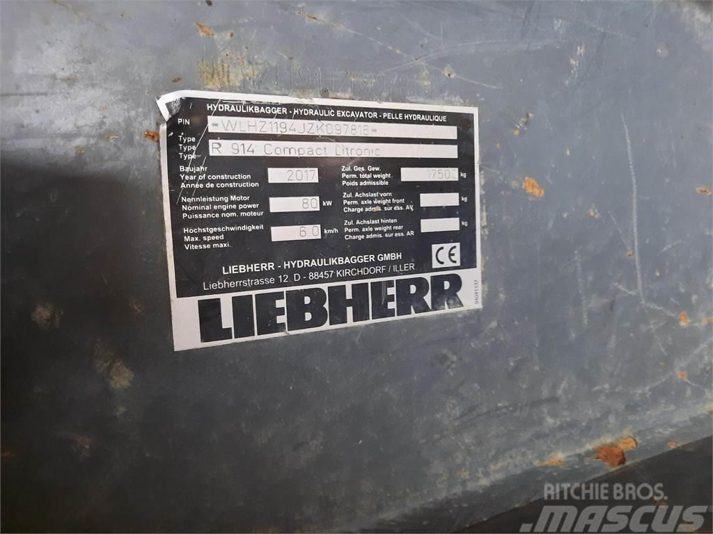 Liebherr R914 Compact Litronic Гусеничні екскаватори