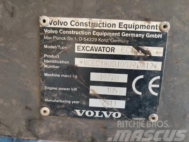 Volvo EC180DL Гусеничні екскаватори