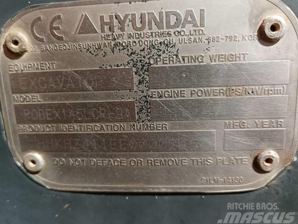 Hyundai R 145 Гусеничні екскаватори