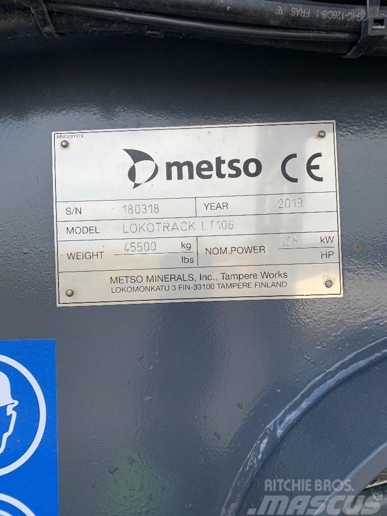 Metso LT 106 Мобільні дробарки