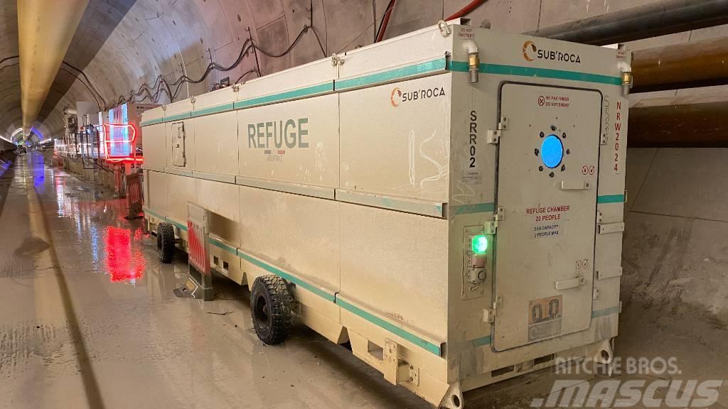  SUB'ROCA Tunnel Refuge chamber 20 people Інша підземна техніка