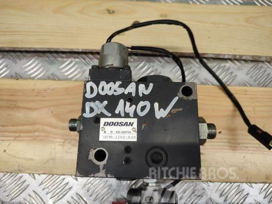 Doosan DX 140 W (1702-046)  hydraulic block Гідравліка