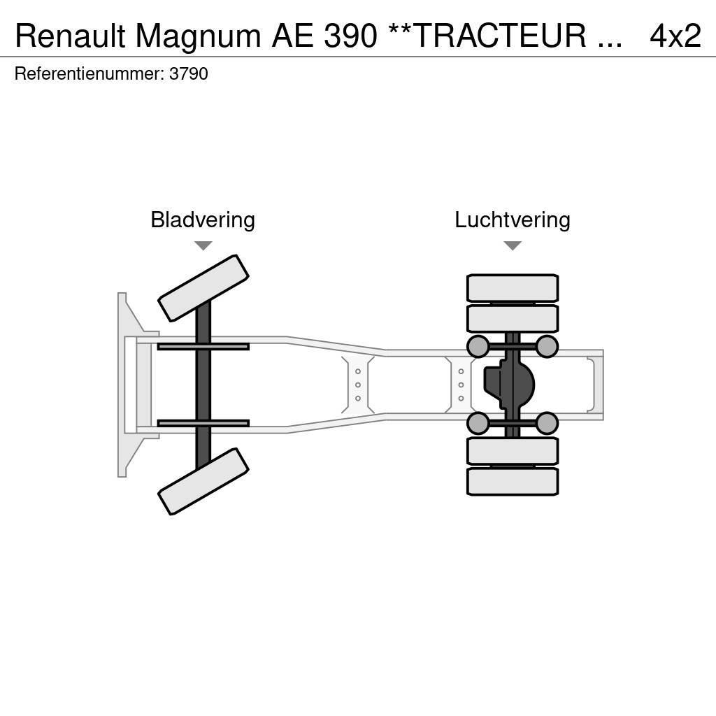 Renault Magnum AE 390 **TRACTEUR FRANCAIS-FRENCH TRUCK** Тягачі