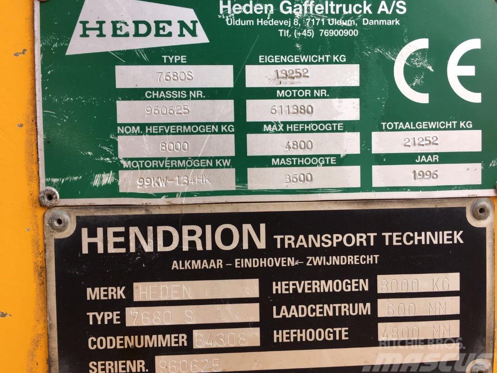 Heden 7680S Дизельні навантажувачі