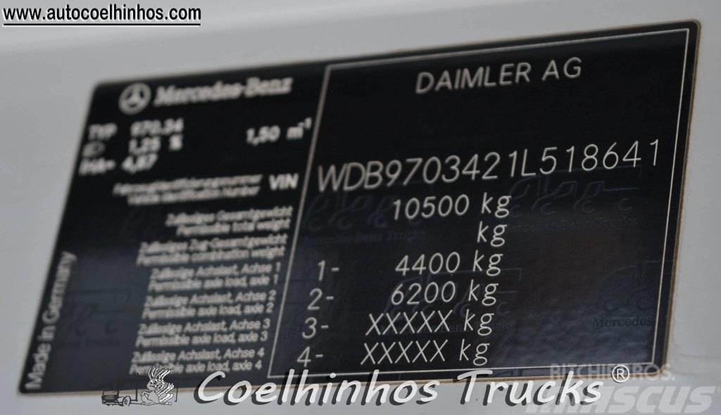Mercedes-Benz 1018 Atego // 4x4 Вантажівки-платформи/бокове розвантаження