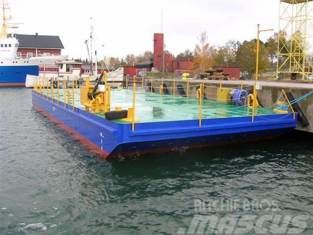  Flat Top  Barge / Pråm / Ponton 18 meter Човни / баржі
