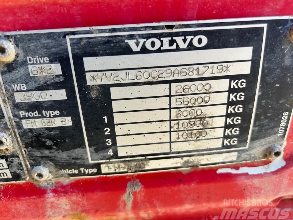Volvo FM340 6X2 + ROPSONS+EURO5+BOX VIBRATION+FULL STEEL Самоскиди