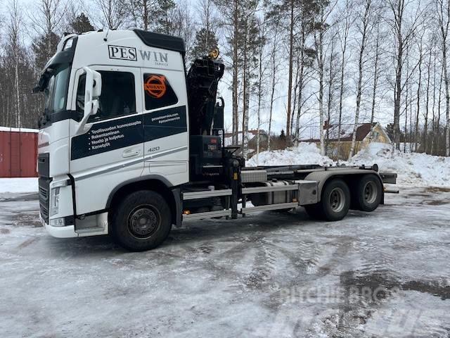 Volvo FM 420 Вантажівки з гаковим підйомом