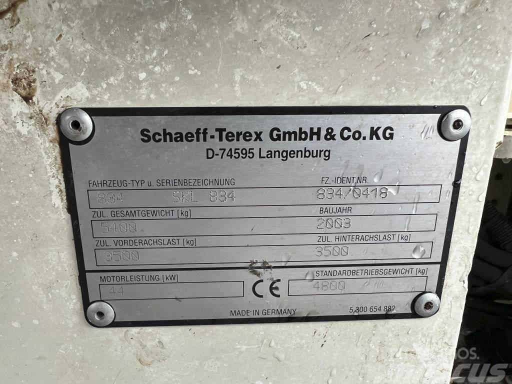 Terex Schaeff SKL 834 Багатофункціональне обладнання для вантажних і землекопальних робіт