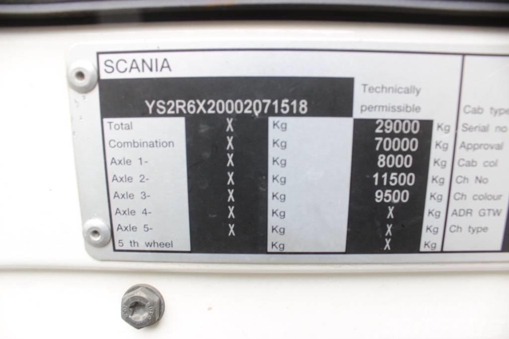 Scania R 500 LB 6x2 Шасі з кабіною