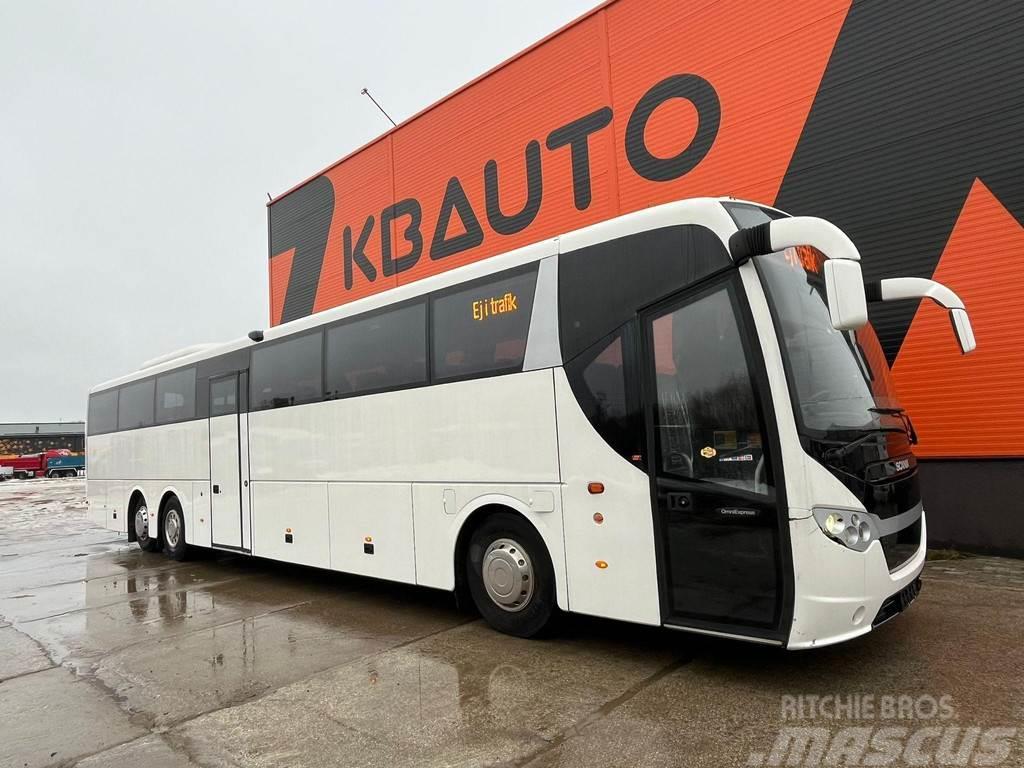 Scania K 340 6x2*4 55 SEATS / AC / AUXILIARY HEATER / WC Міжміські автобуси