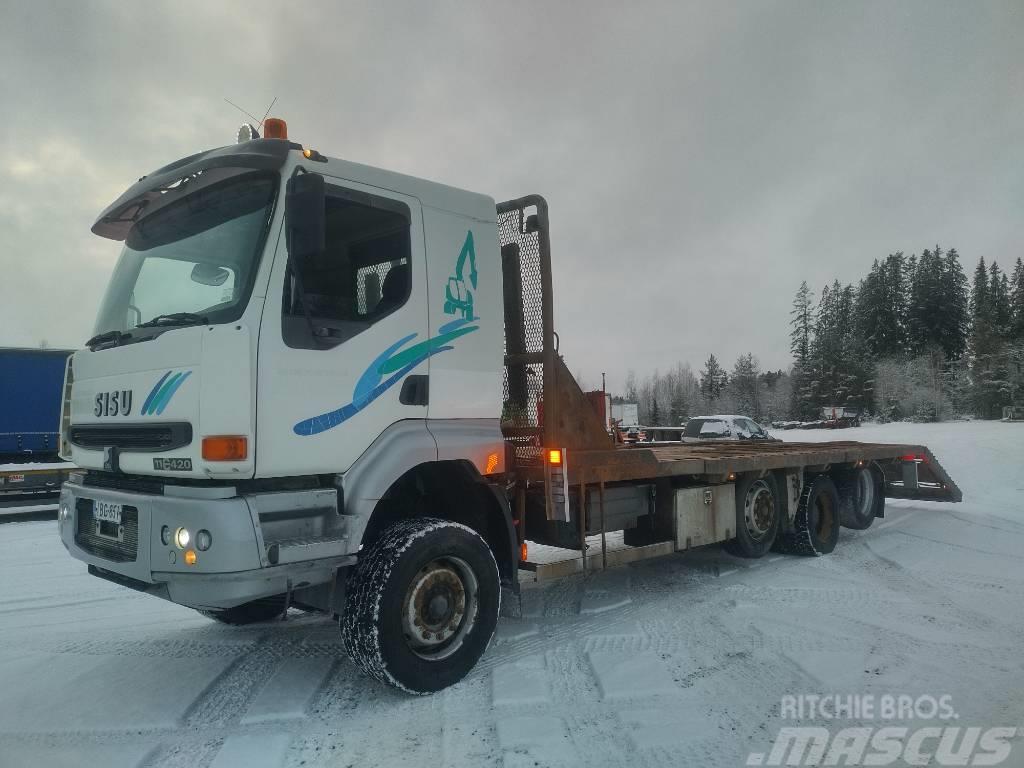 Sisu E11 8x2 kaivinkoneritilä, kant.25tn Вантажівки / спеціальні