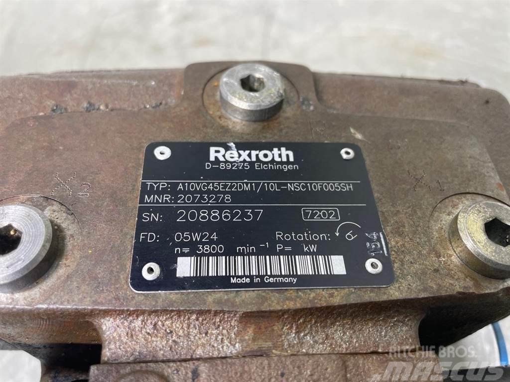 Rexroth A10VG45EZ2DM1/10L-R902073278-Drive pump/Fahrpumpe Гідравліка