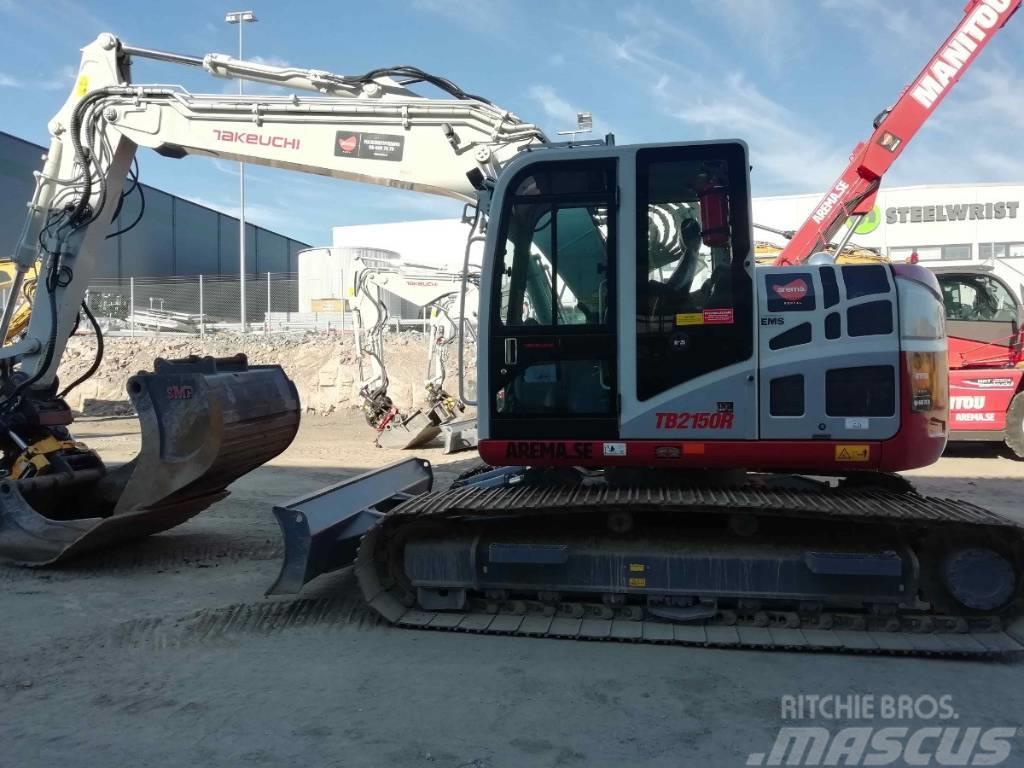 Takeuchi TB2150R *uthyres / only for rent* Гусеничні екскаватори