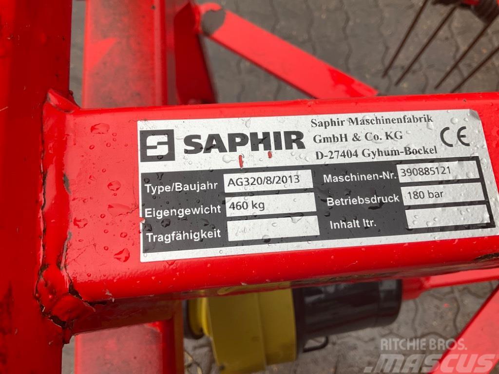 Saphir Ag 320 Граблі і сінозворушувачі