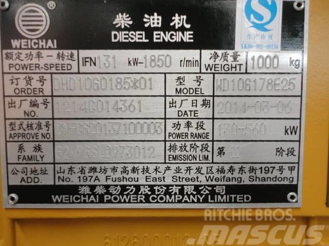 Weichai WD10G178E25 engine assy and parts Двигуни