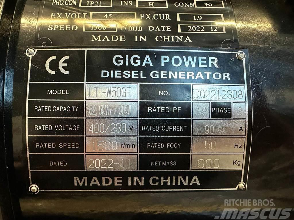  Giga power LT-W50GF 62.5KVA open set Інші генератори