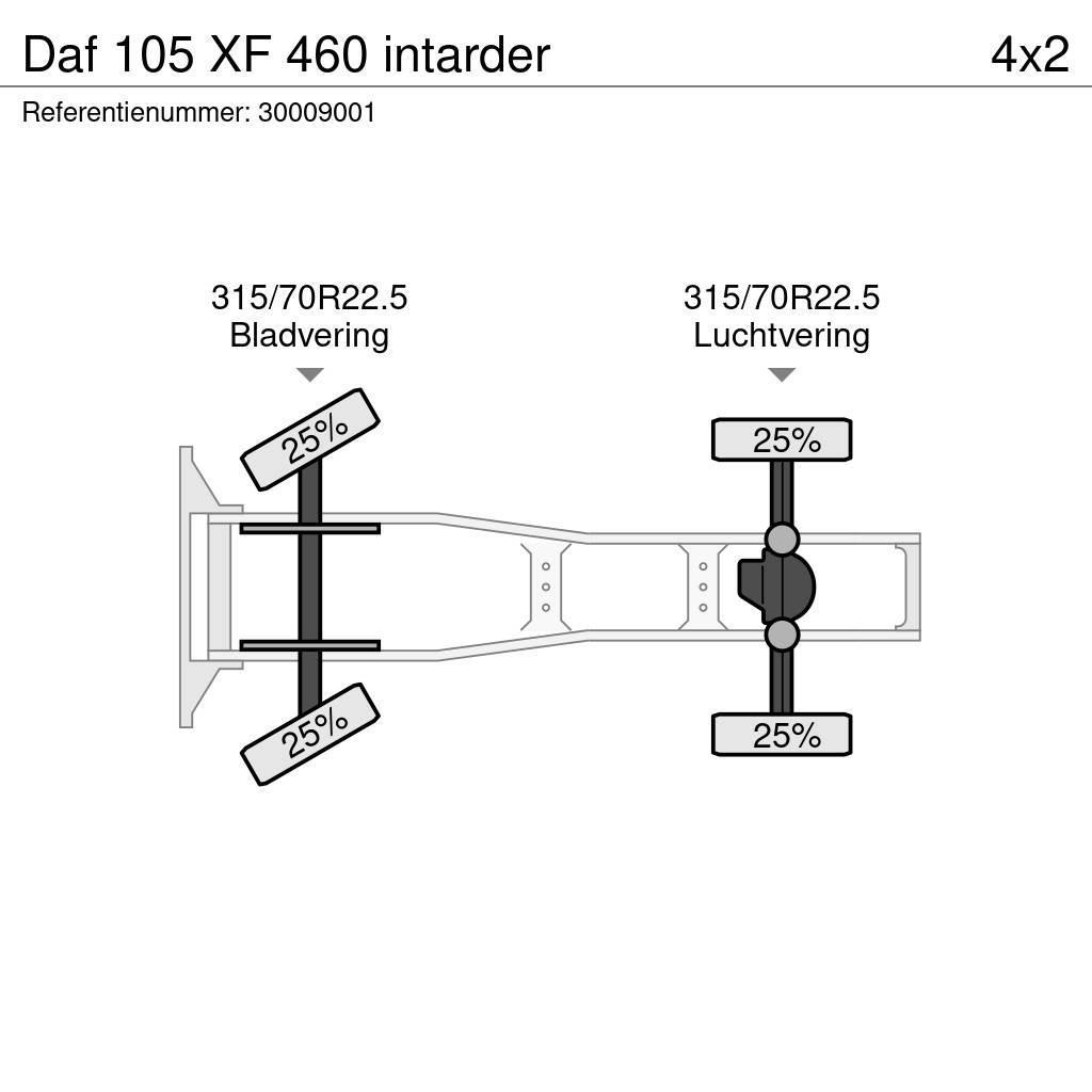 DAF 105 XF 460 intarder Тягачі