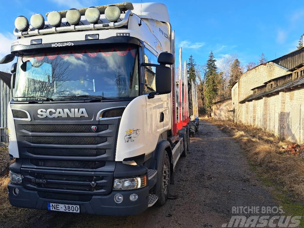 Scania R 580 Лісовози