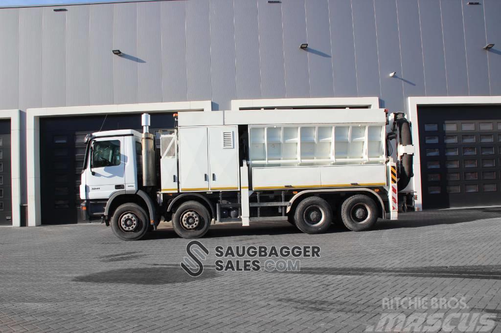 Mercedes-Benz RSP Saugbagger Комбі/Вакуумні вантажівки