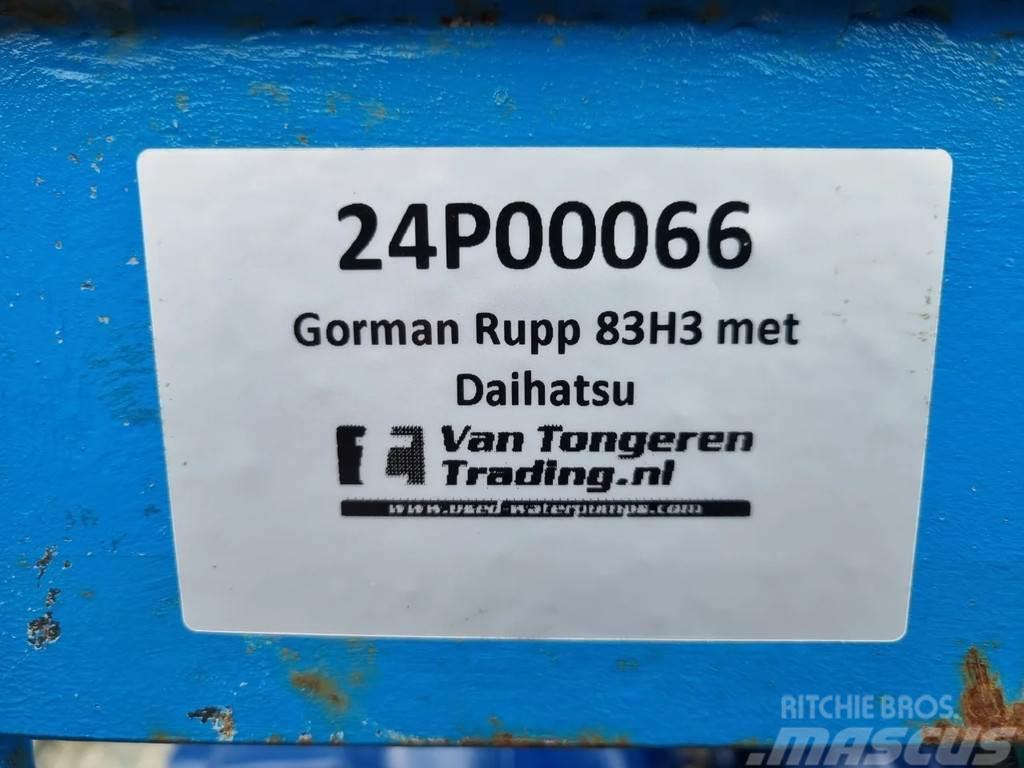 Gorman-Rupp Daihatsu DM850D Гідронасоси