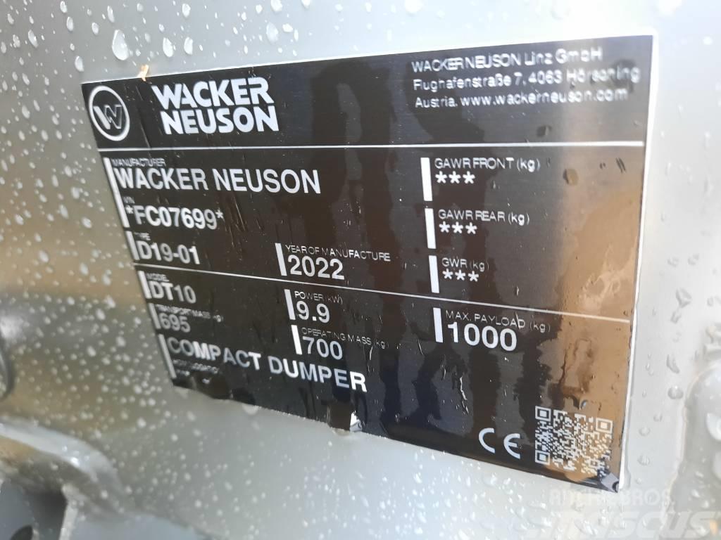 Wacker Neuson DT 10 Гусеничні самоскиди