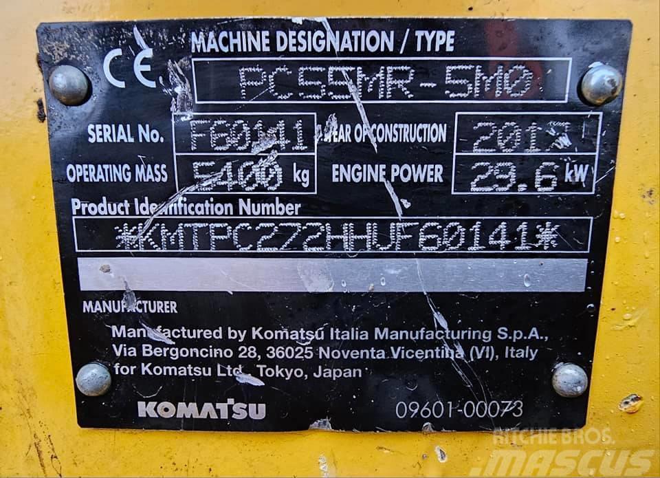 Komatsu PC55 MR-5M0 Міні-екскаватори < 7т