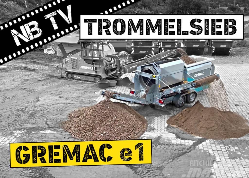 Gremac e1 Trommelsiebanlage - Radmobil Мобільні грохоти