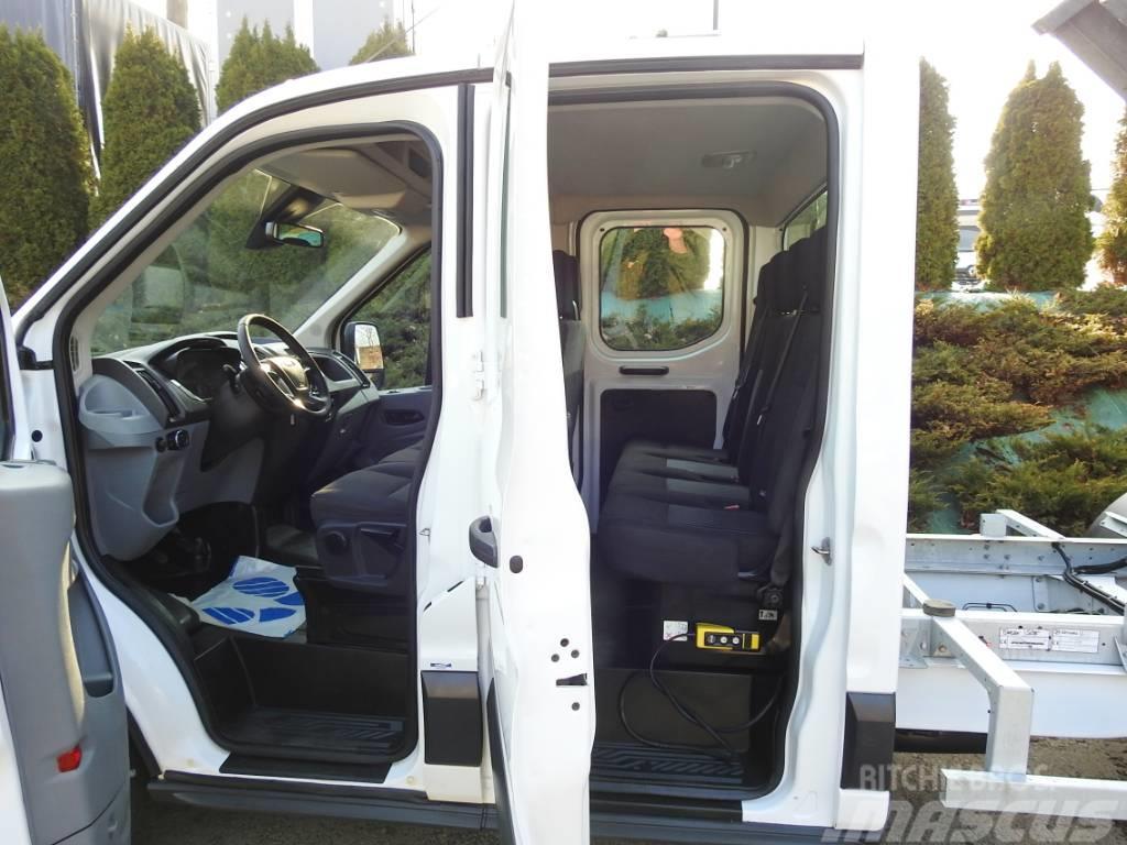 Ford TRANSIT TIPPER DOUBLE CABIN DOKA 7 SEATS A/C Фургони-самоскиди