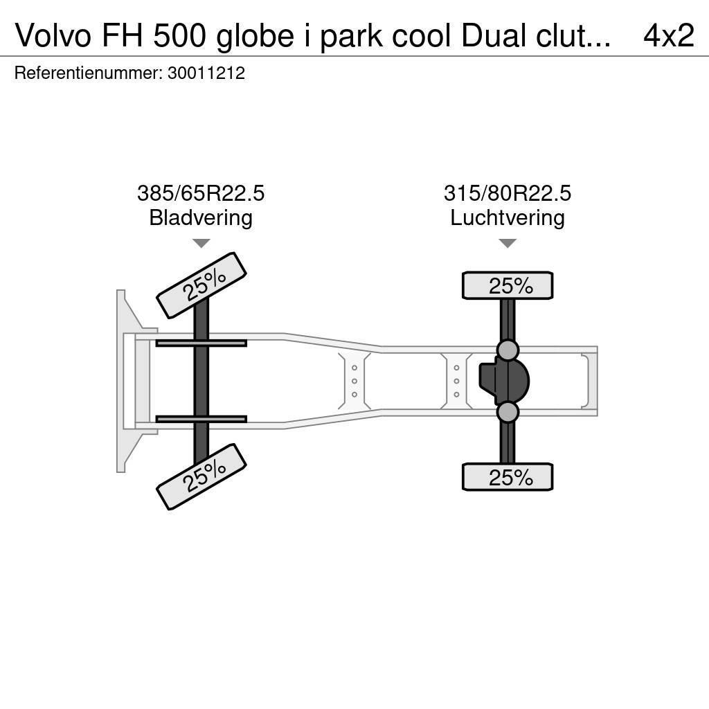 Volvo FH 500 globe i park cool Dual clutch21/12/16 Тягачі
