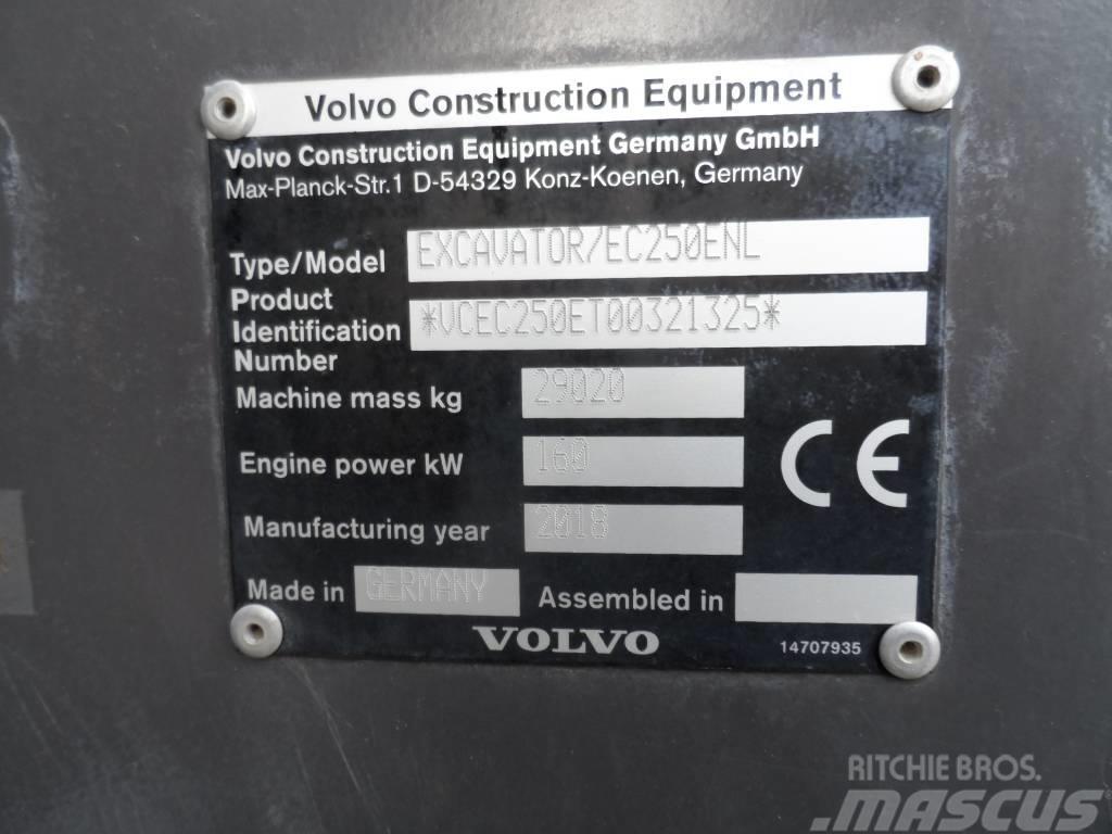 Volvo EC 250 ENL Гусеничні екскаватори