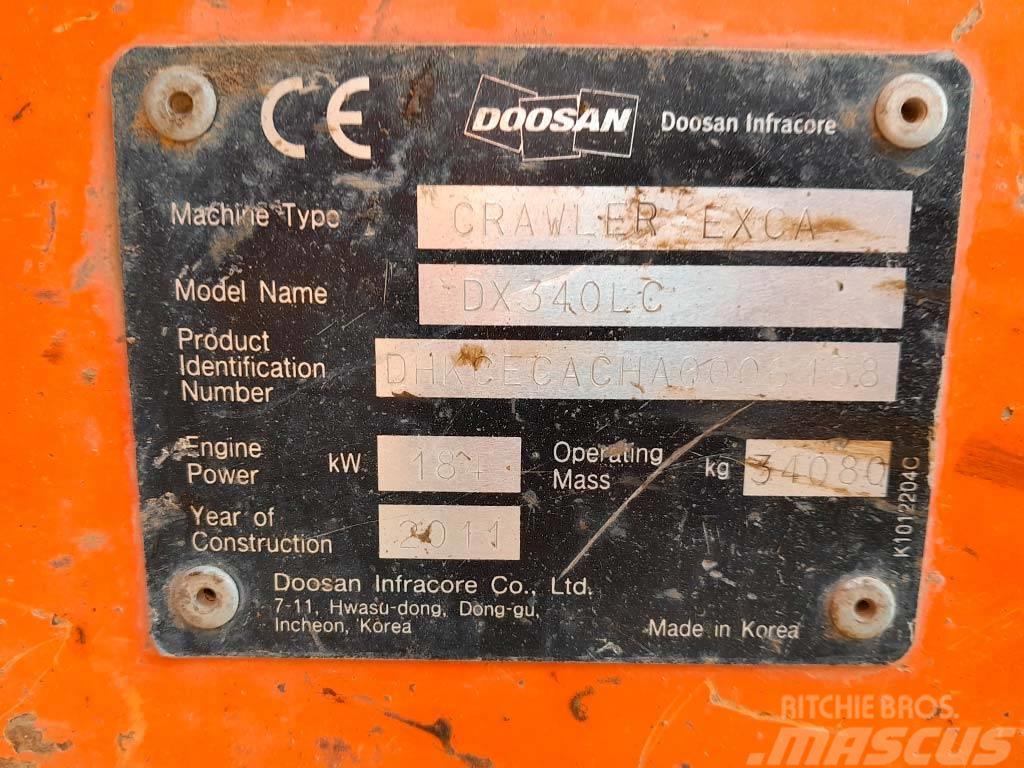 Doosan DX 340 LC Гусеничні екскаватори
