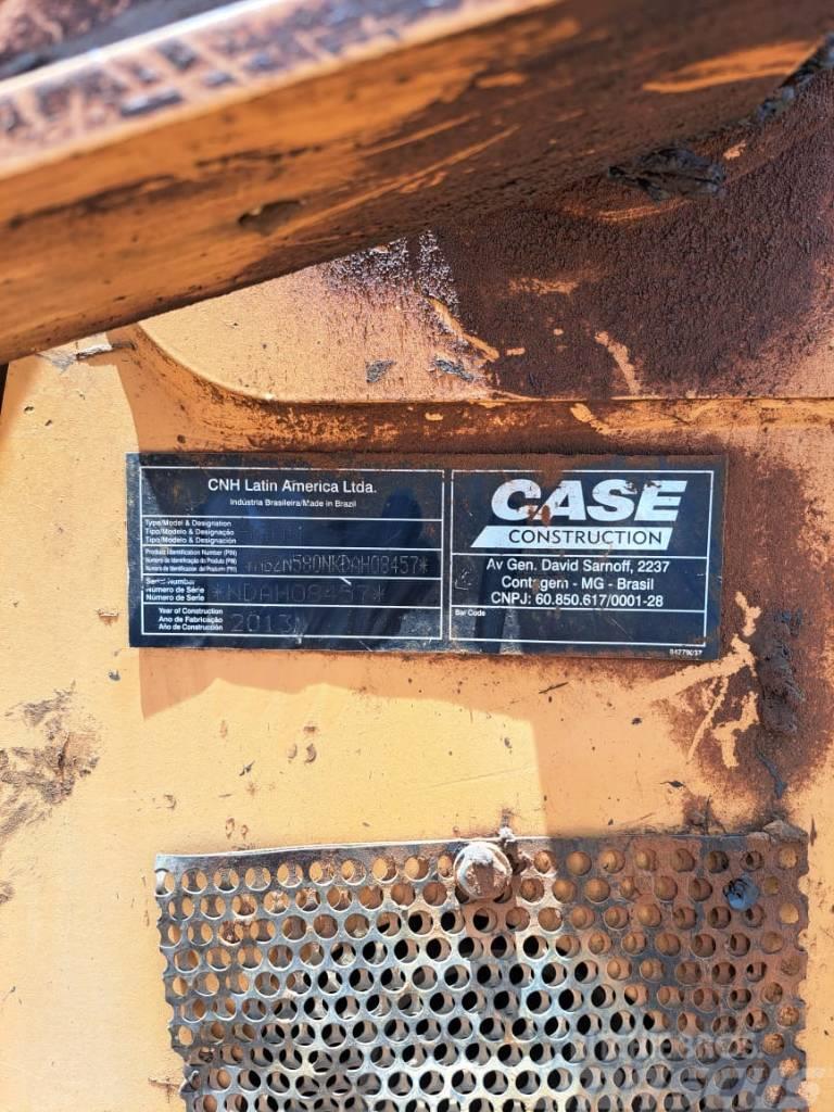 CASE 580 N Екскаватори-навантажувачі