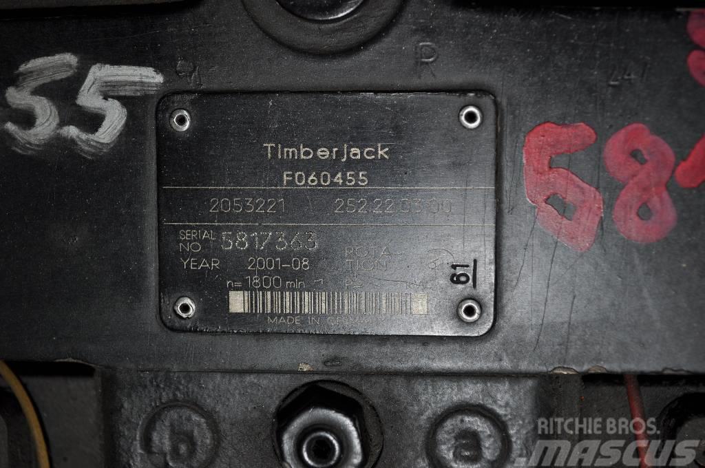 Timberjack 1270C Pompa jazdy F060455 Гідравліка