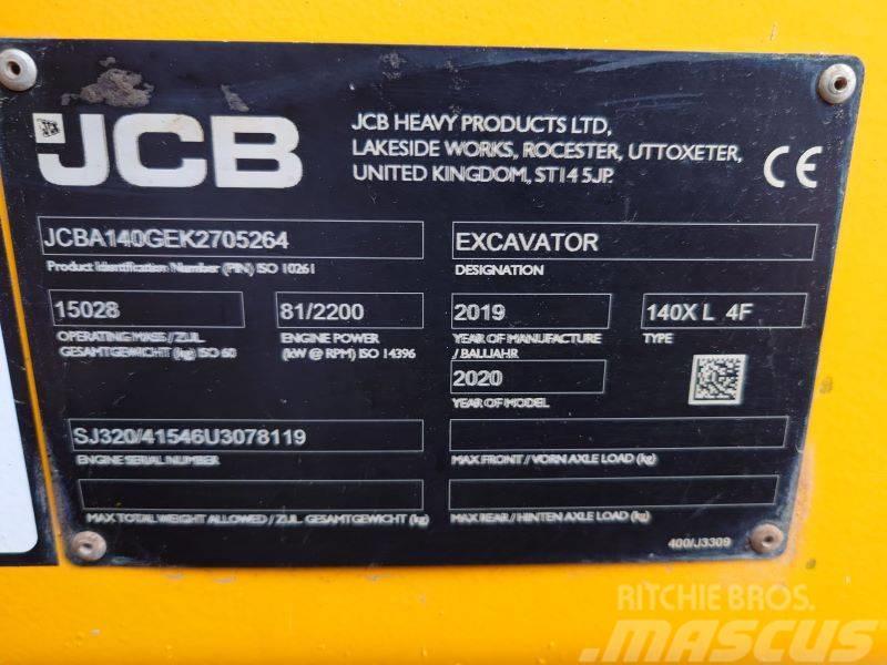JCB 140X LC Гусеничні екскаватори