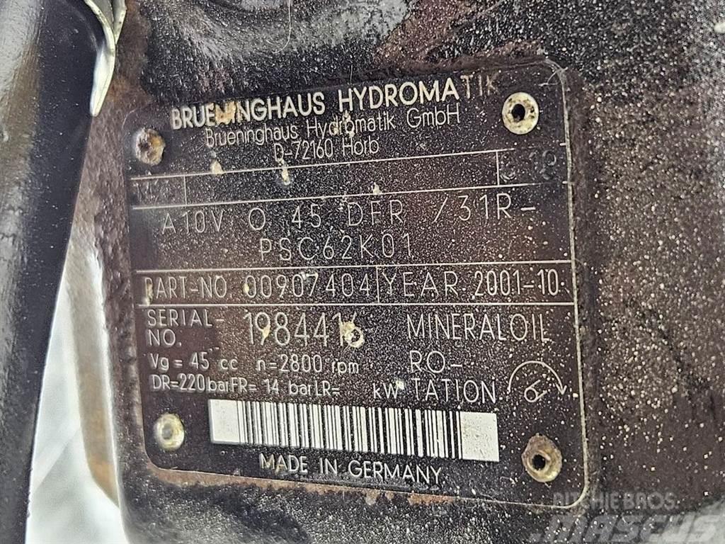 Brueninghaus Hydromatik A10VO45DFR/31R-Load sensing pump Гідравліка