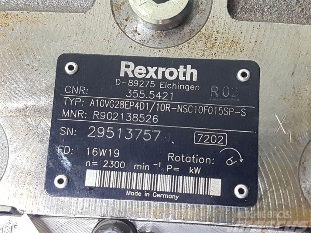 Rexroth A10VG28EP4D1/10R-Drive pump/Fahrpumpe/Rijpomp Гідравліка