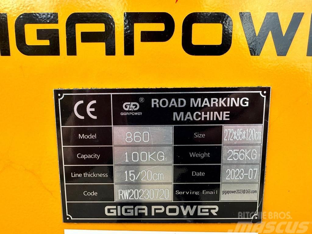  Giga power Road Marking Machine Холодні дорожні фрези
