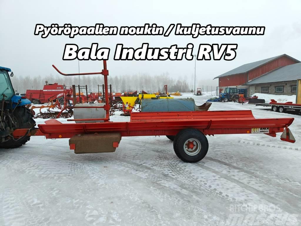 Bala Industri RV5 paalivaunu - VIDEO Причепи для тюків