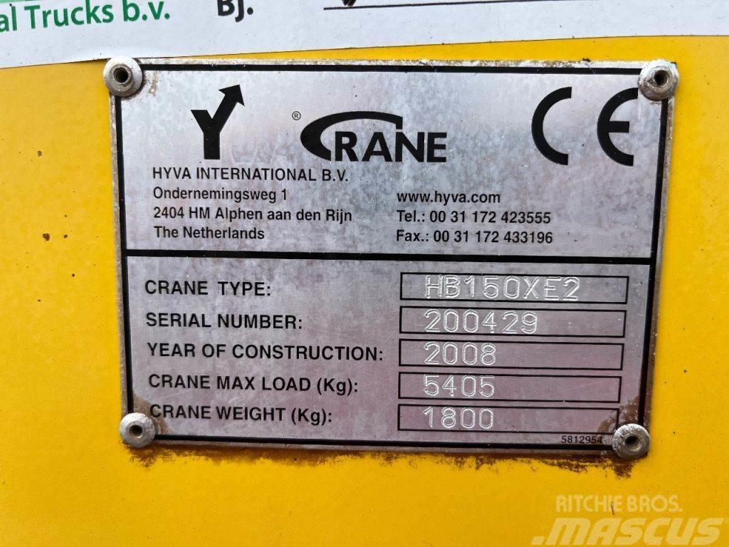 Hyva HB150 XE2 Crane / Kraan / Autolaadkraan / Ladekran Крани вантажників