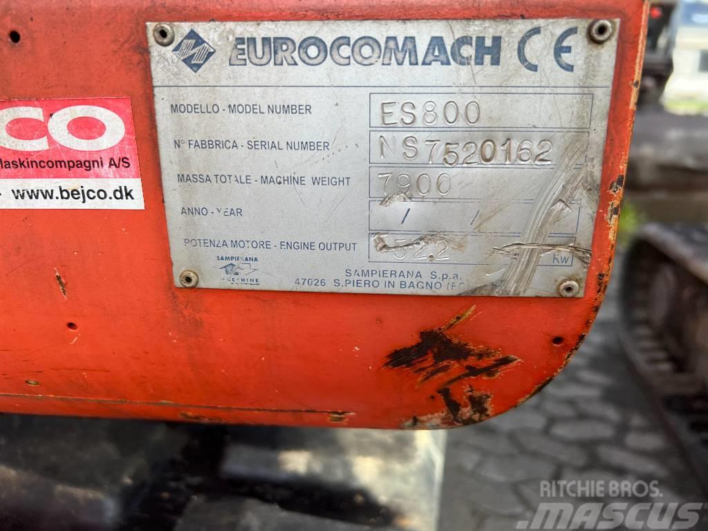 Eurocomach es800 Середні екскаватори 7т. - 12т.
