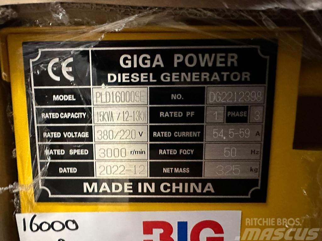  Giga power PLD16000SE 15KVA silent set Інші генератори