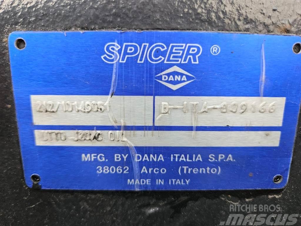 Spicer Dana 212/10149051 - Axle/Achse/As Осі