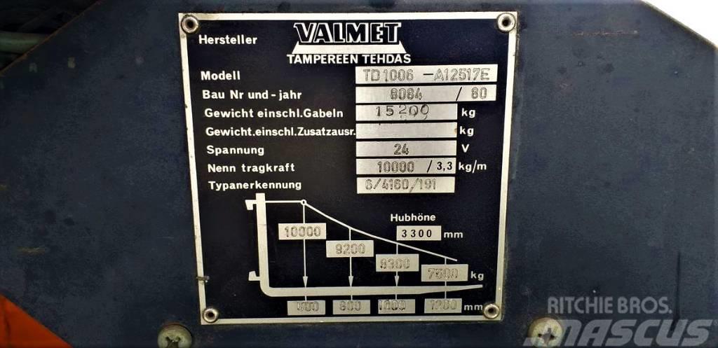  Wózek widłowy VALMET TD 1006 Дизельні навантажувачі
